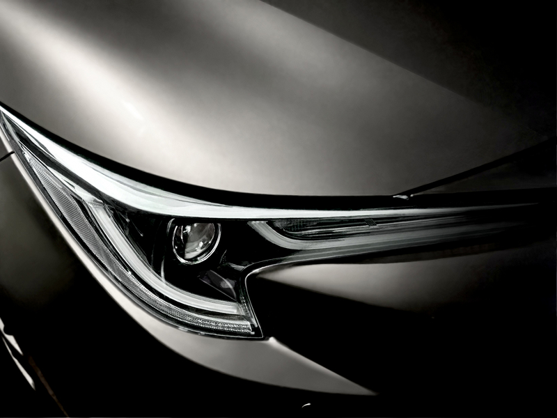 ヘッドライトコーティング